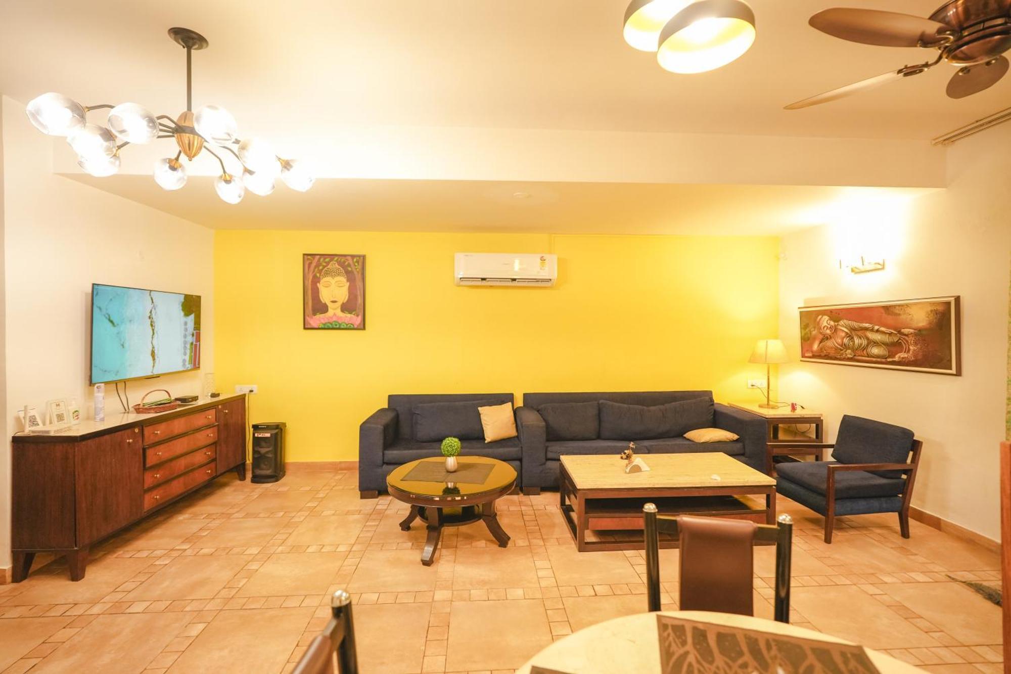 Villa M - Jia 3- 3Bhk In Candolim, Pool Facing, Near Beach, Breakfast Included المظهر الخارجي الصورة