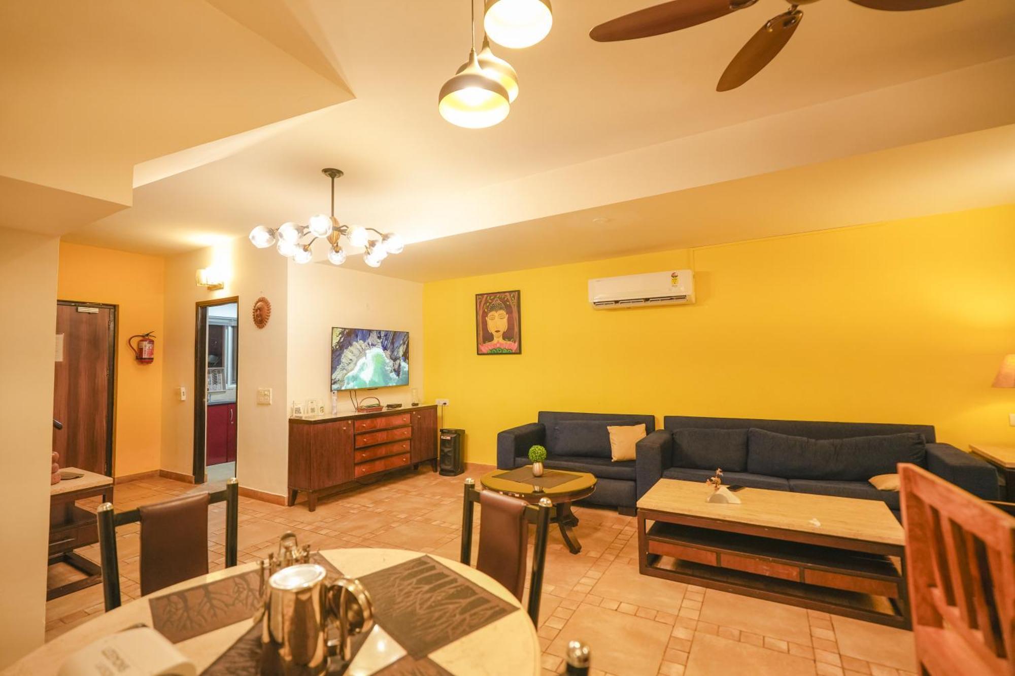 Villa M - Jia 3- 3Bhk In Candolim, Pool Facing, Near Beach, Breakfast Included المظهر الخارجي الصورة