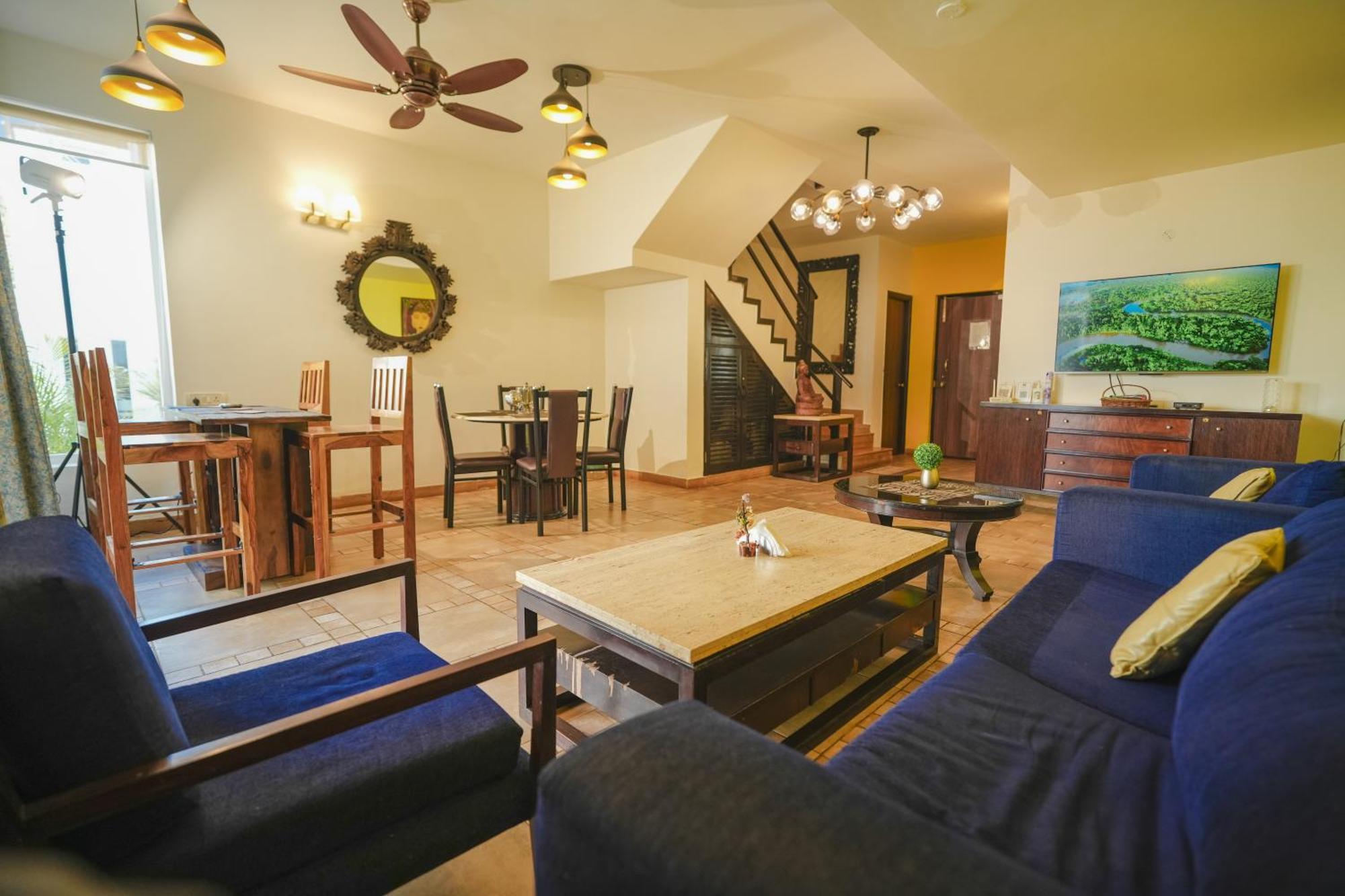 Villa M - Jia 3- 3Bhk In Candolim, Pool Facing, Near Beach, Breakfast Included المظهر الخارجي الصورة