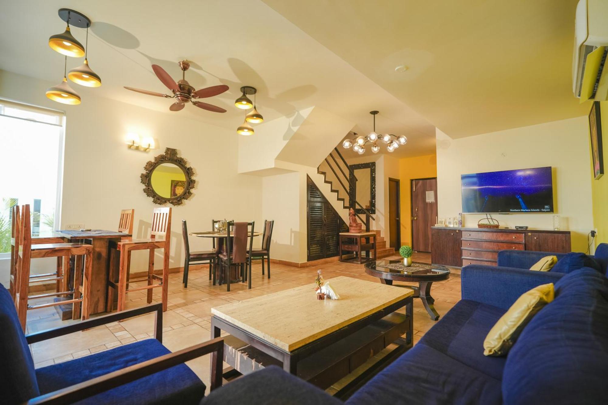 Villa M - Jia 3- 3Bhk In Candolim, Pool Facing, Near Beach, Breakfast Included المظهر الخارجي الصورة