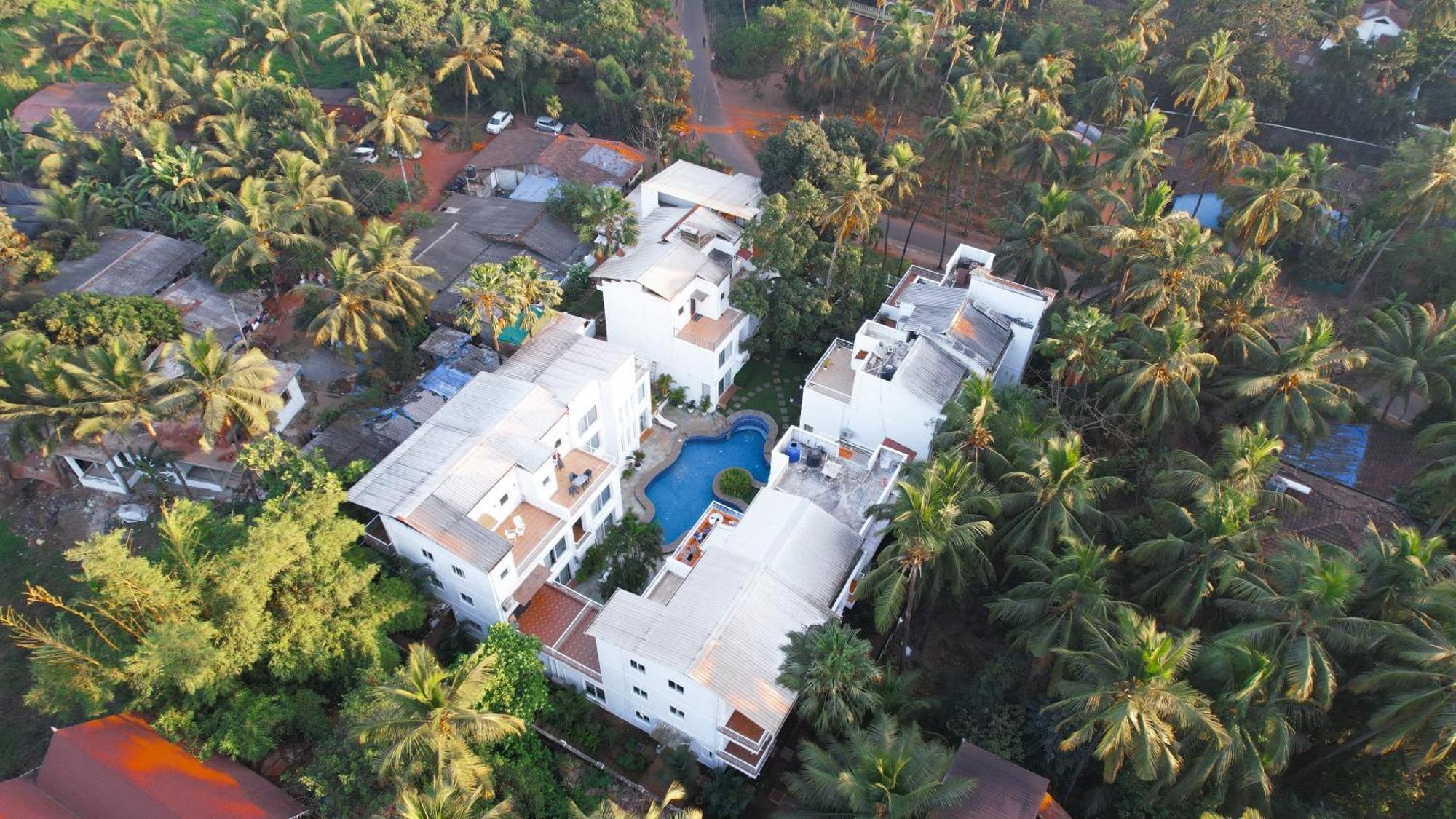 Villa M - Jia 3- 3Bhk In Candolim, Pool Facing, Near Beach, Breakfast Included المظهر الخارجي الصورة