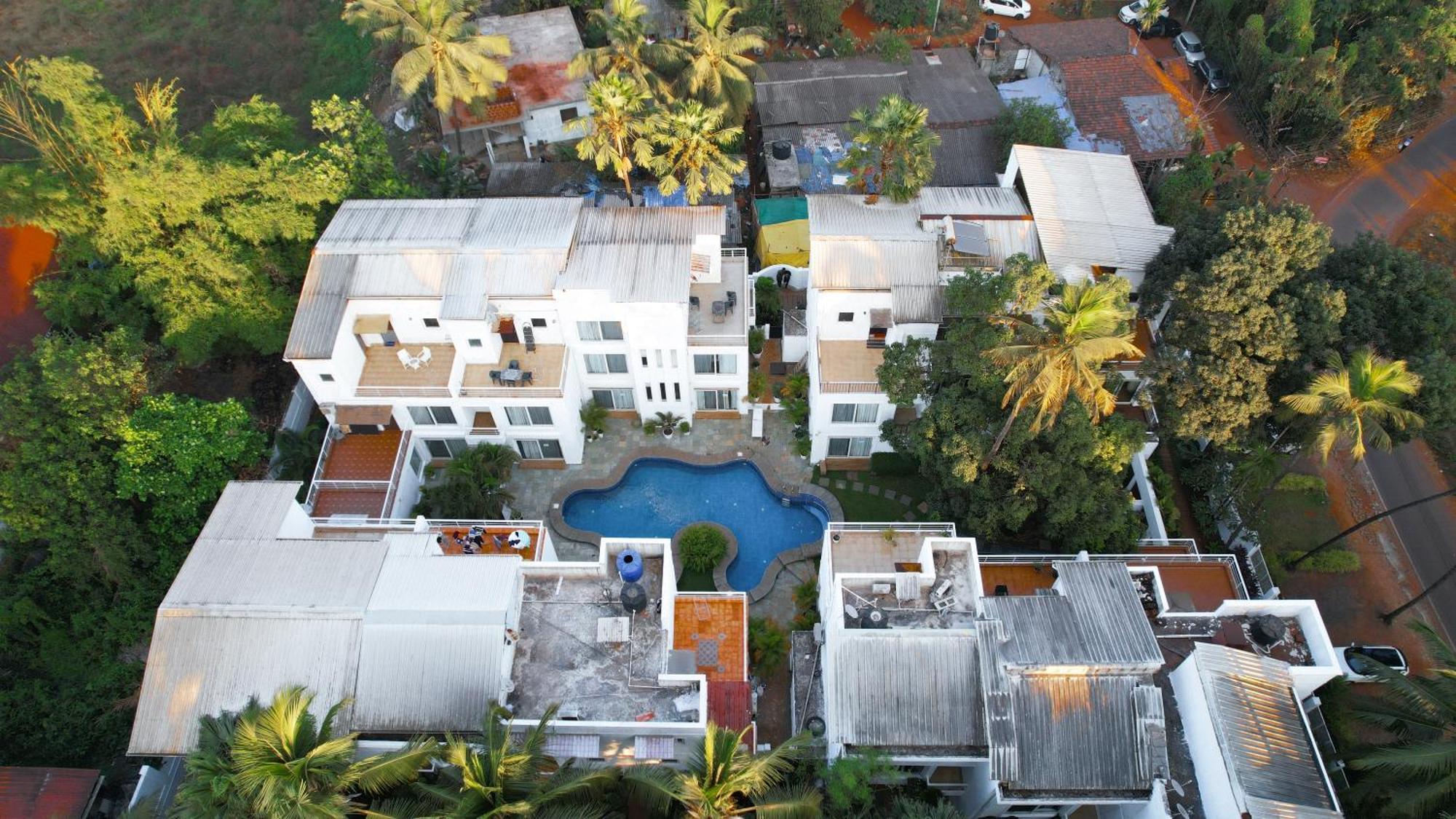 Villa M - Jia 3- 3Bhk In Candolim, Pool Facing, Near Beach, Breakfast Included المظهر الخارجي الصورة