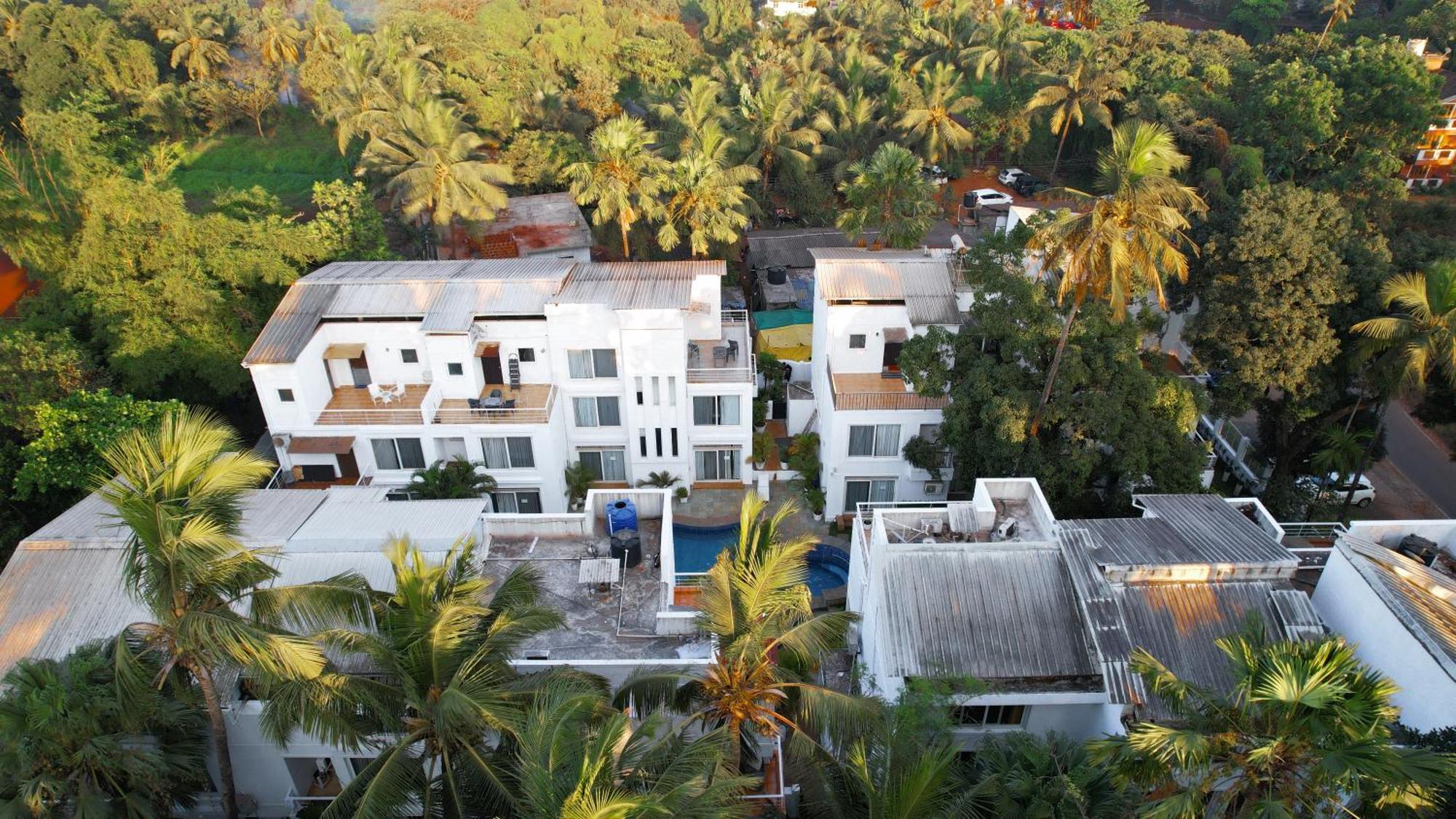 Villa M - Jia 3- 3Bhk In Candolim, Pool Facing, Near Beach, Breakfast Included المظهر الخارجي الصورة