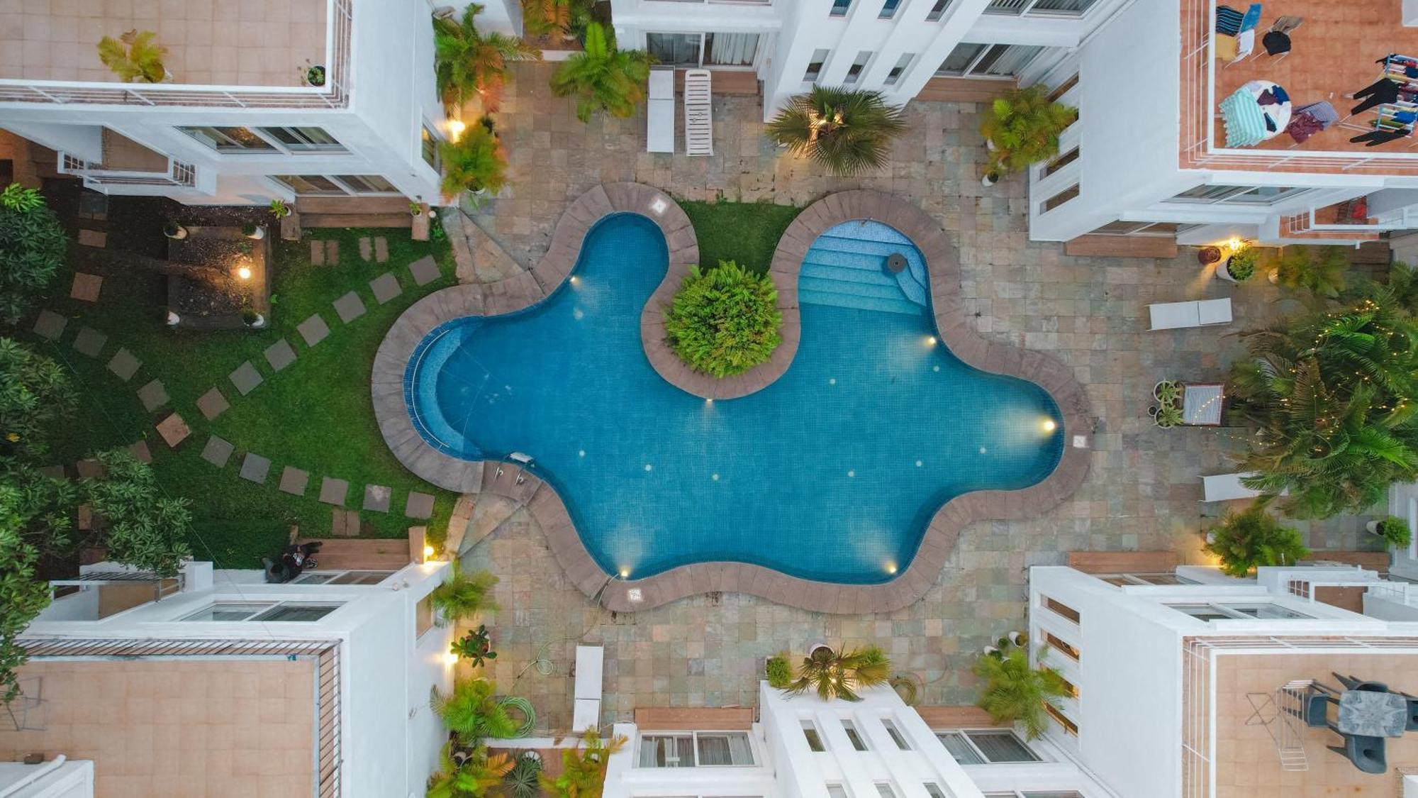 Villa M - Jia 3- 3Bhk In Candolim, Pool Facing, Near Beach, Breakfast Included المظهر الخارجي الصورة